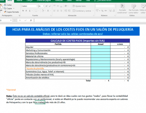 Análisis de costes fijos 1 Análisis de costes fijos 1